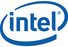 Intel logo Intel logo