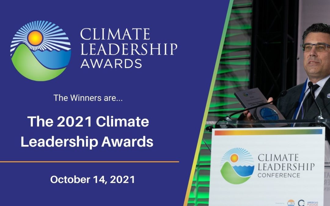 24 Leading U.S. Organizations and Individuals Recognized by  Top National Climate Awards Program